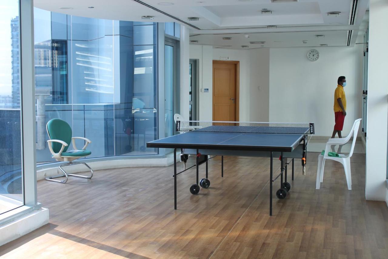 Newly Furnished One Bedroom Apartment Next To Metro & Beach In Marina Residence Dubaj Exteriér fotografie