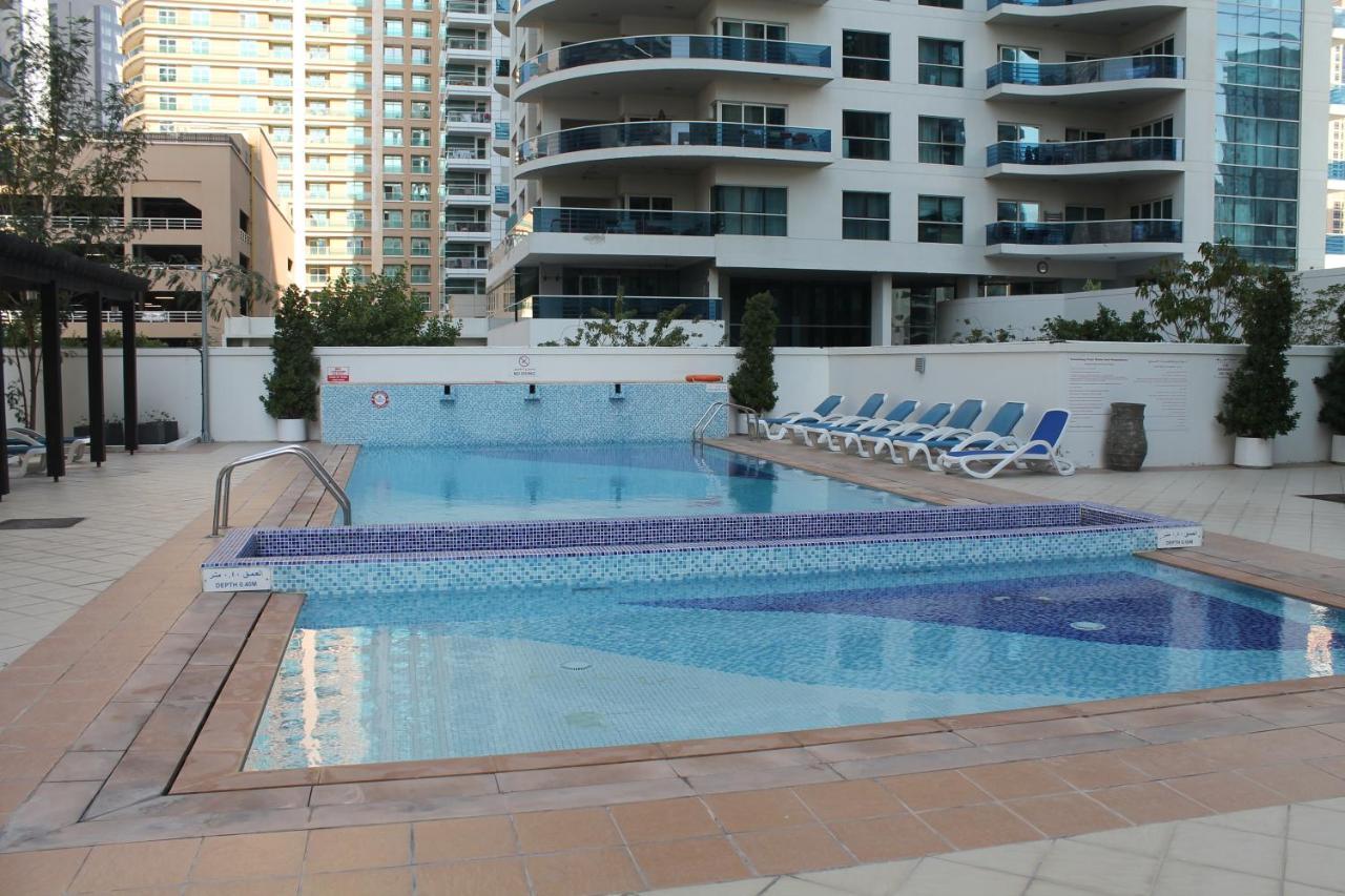 Newly Furnished One Bedroom Apartment Next To Metro & Beach In Marina Residence Dubaj Exteriér fotografie