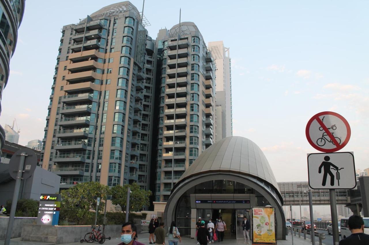 Newly Furnished One Bedroom Apartment Next To Metro & Beach In Marina Residence Dubaj Exteriér fotografie