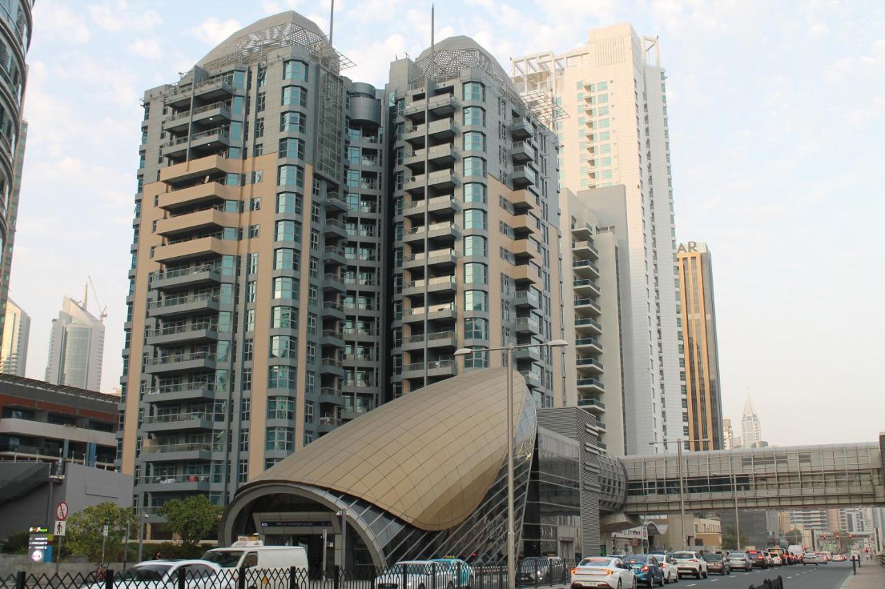 Newly Furnished One Bedroom Apartment Next To Metro & Beach In Marina Residence Dubaj Exteriér fotografie