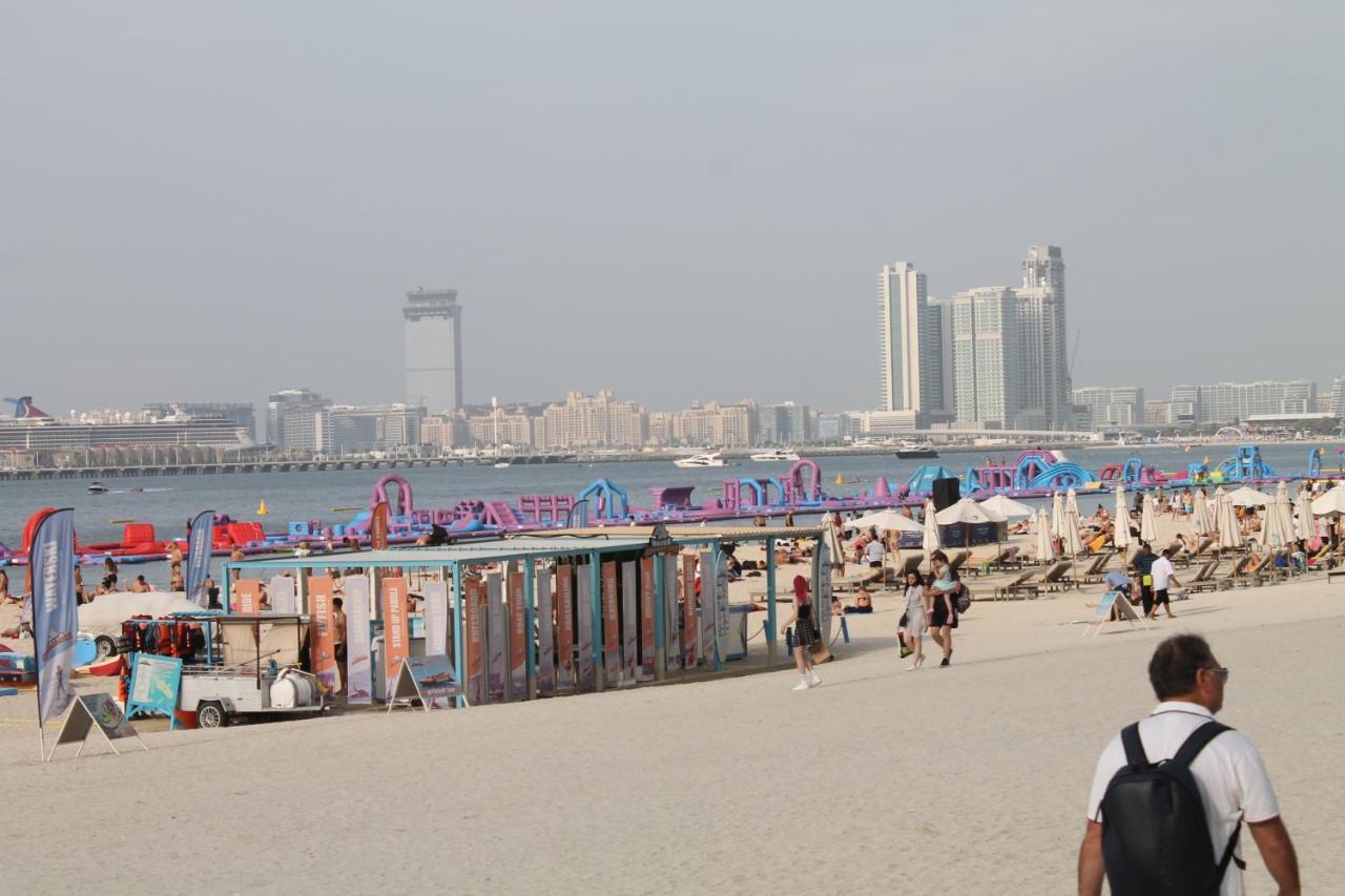Newly Furnished One Bedroom Apartment Next To Metro & Beach In Marina Residence Dubaj Exteriér fotografie