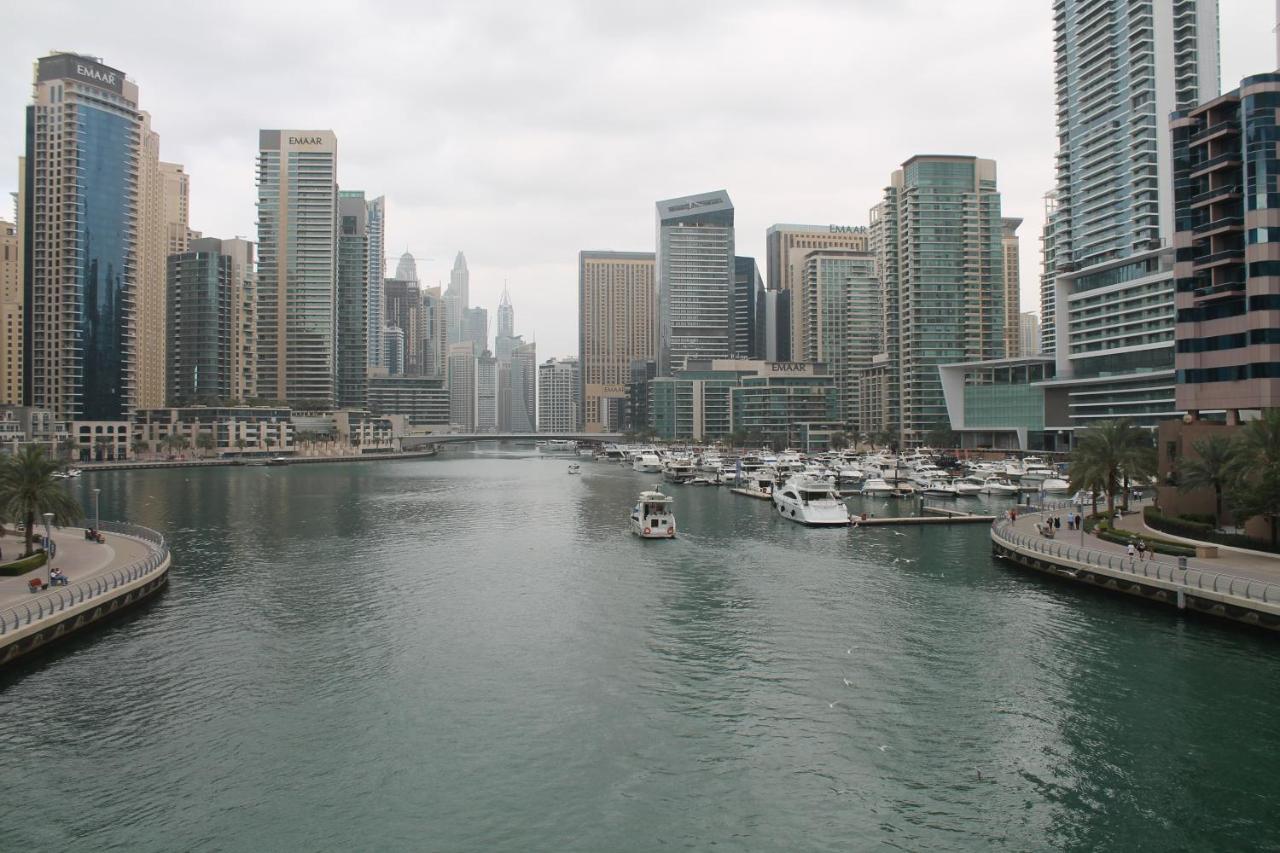 Newly Furnished One Bedroom Apartment Next To Metro & Beach In Marina Residence Dubaj Exteriér fotografie