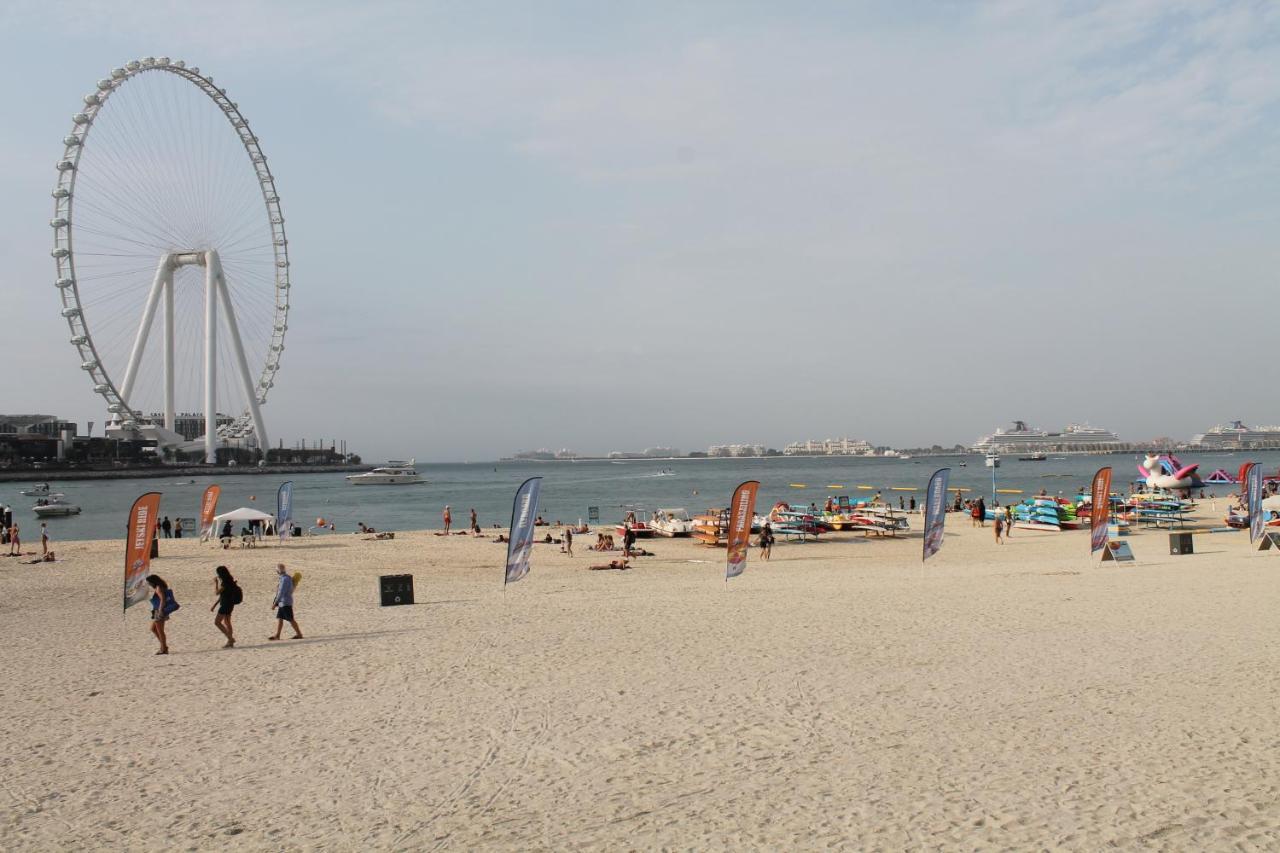 Newly Furnished One Bedroom Apartment Next To Metro & Beach In Marina Residence Dubaj Exteriér fotografie