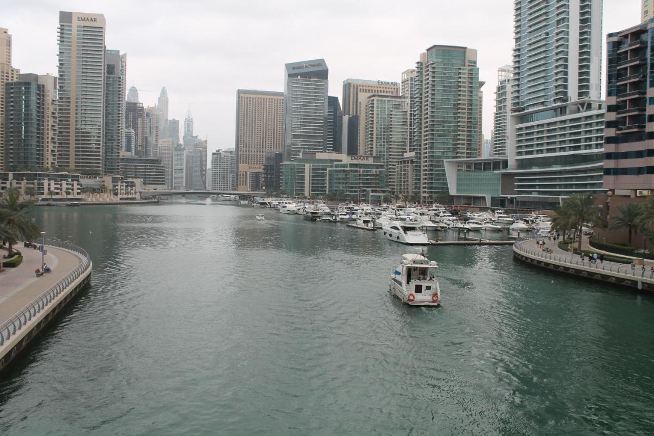 Newly Furnished One Bedroom Apartment Next To Metro & Beach In Marina Residence Dubaj Exteriér fotografie