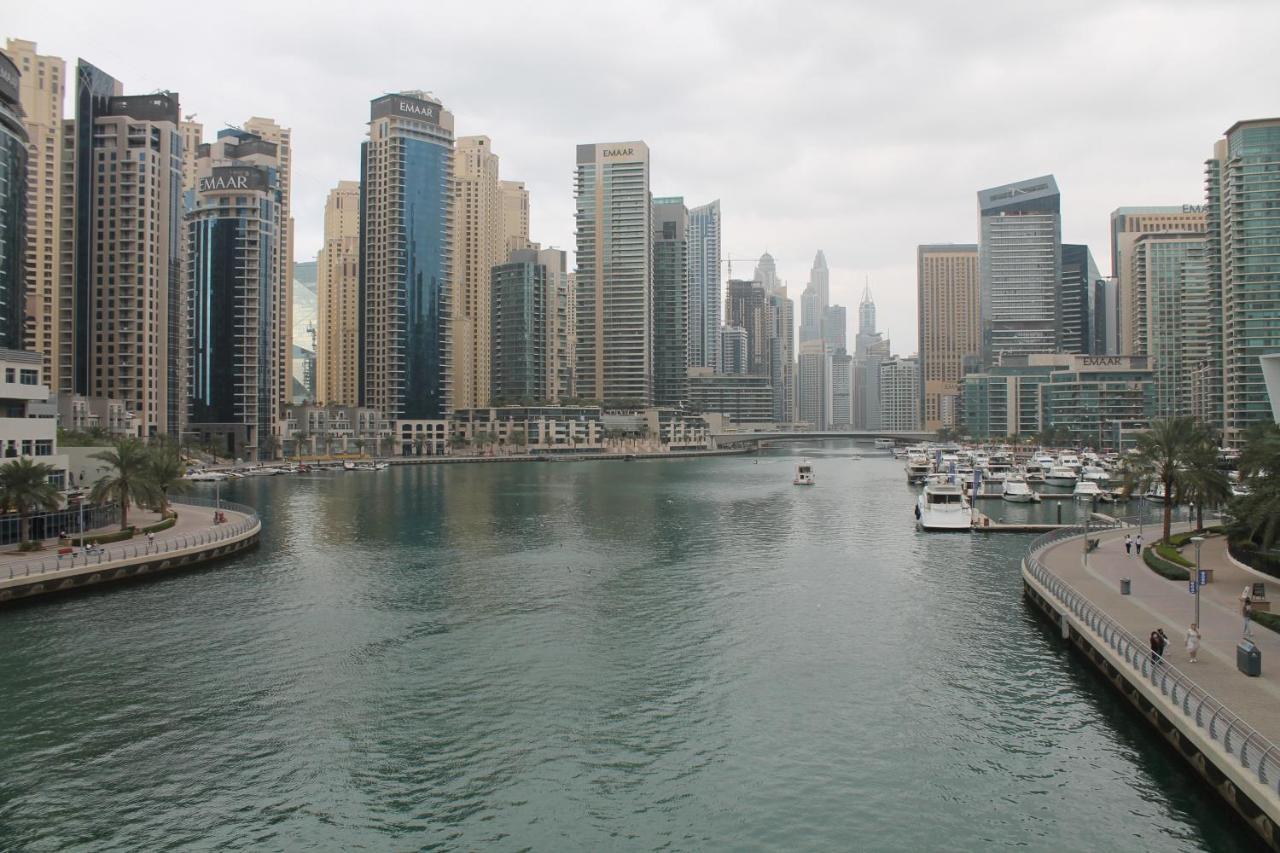 Newly Furnished One Bedroom Apartment Next To Metro & Beach In Marina Residence Dubaj Exteriér fotografie