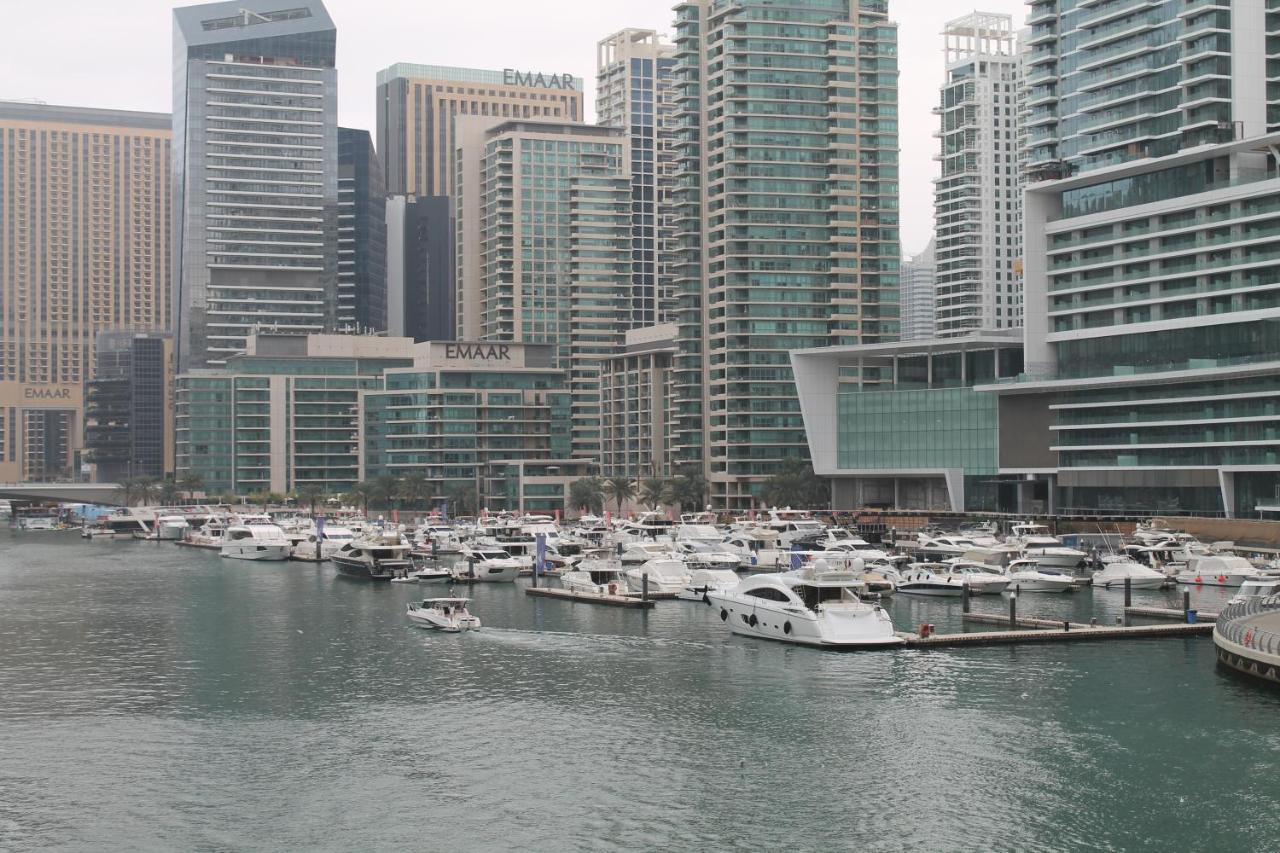 Newly Furnished One Bedroom Apartment Next To Metro & Beach In Marina Residence Dubaj Exteriér fotografie